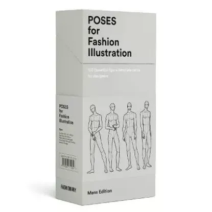  Зображення Poses for Fashion Illustration - Mens (Card Box) 