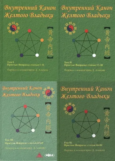Изображение Внутренний Канон Желтого Владыки. Тома I-II-III-IV (комплект 4 тома)