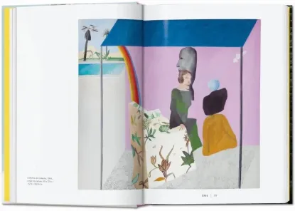 Книга David Hockney. A Chronology. 40th Ed.. Издательство Taschen