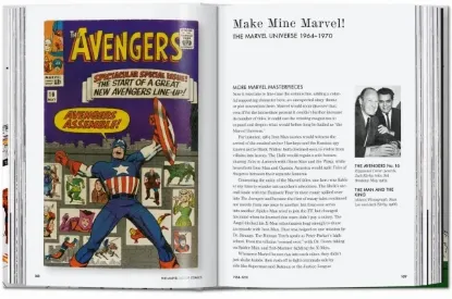 Книга The Marvel Age of Comics 1961–1978. 40th Ed.. Издательство Taschen