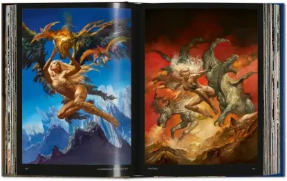 Книга Masterpieces of Fantasy Art. 40th Ed.. Издательство Taschen