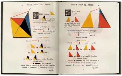 Книга Oliver Byrne. The First Six Books of the Elements of Euclid. Издательство Taschen