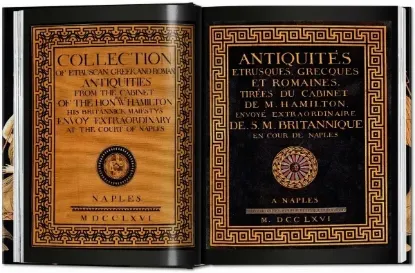 Книга D'Hancarville. The Complete Collection of Antiquities from the Cabinet of Sir William Hamilton. Издательство Taschen