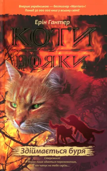 Изображение Коти-вояки. Пророцтва починаються. У 6 книгах. Книга 4. Здіймається буря | Ерін Гантер