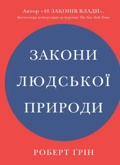 Изображение Закони людської природи | Роберт Грін