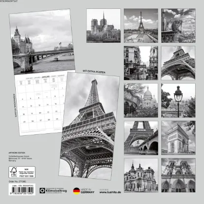 Зображення Календар Paris Retro 2027