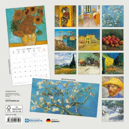 Зображення Календар Vincent van Gogh 2027