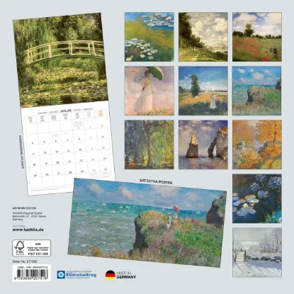 Зображення Календар Claude Monet 2027
