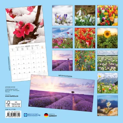 Зображення Календар Flowers 2027