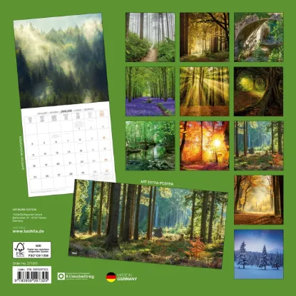 Зображення Календар Forest Nature 2027