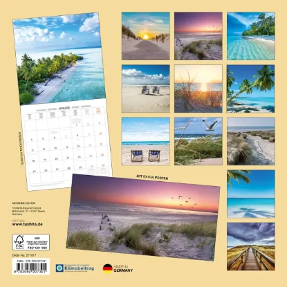 Зображення Календар Beach & Sea 2027
