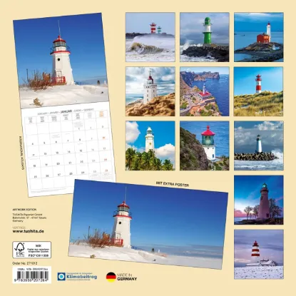 Зображення Календар Lighthouses 2027