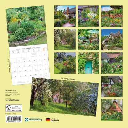 Зображення Календар Cottage Garden 2027