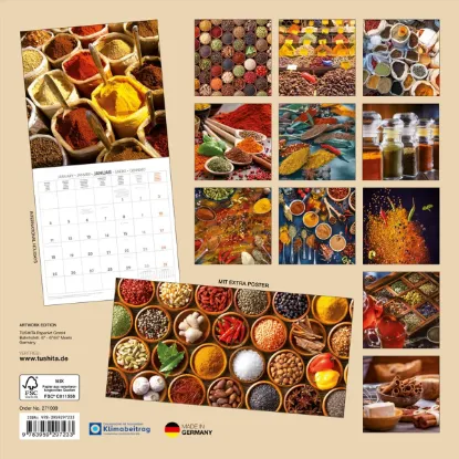 Зображення Календар Herbs & Spices 2027