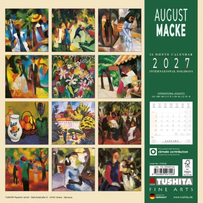 Зображення Календар August Macke 2027