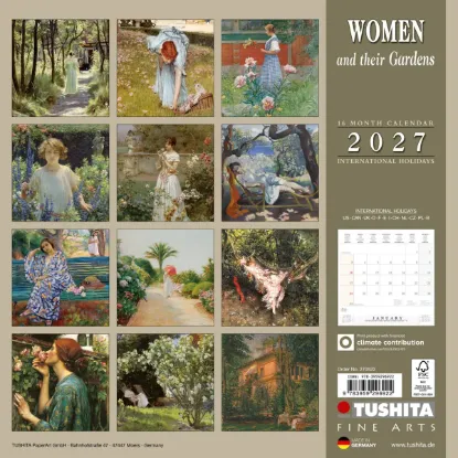 Зображення Календар Women and their Gardens 2027